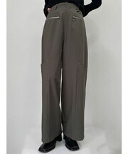 ZIPワイドパンツ