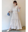 フリージアティアードワンピース