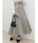 サイドプリーツフレアスカート