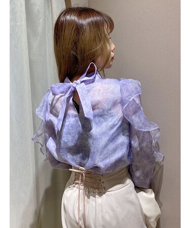 ミストパステルブラウス