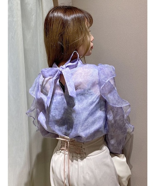 ミストパステルブラウス