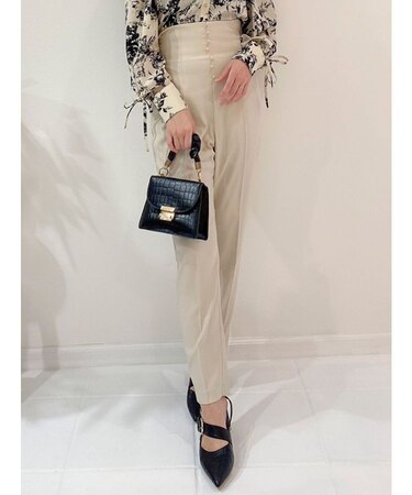 チビボタンバックリボンパンツ