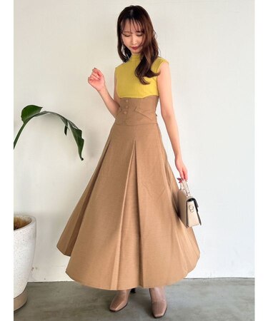 ミニチェックコルセットワンピース