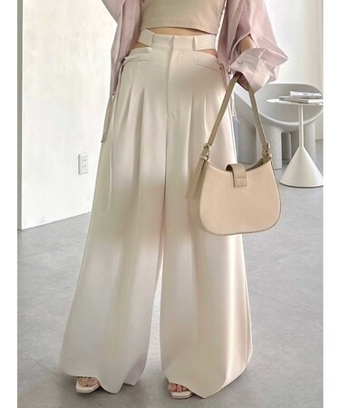 サイドオープンパンツ