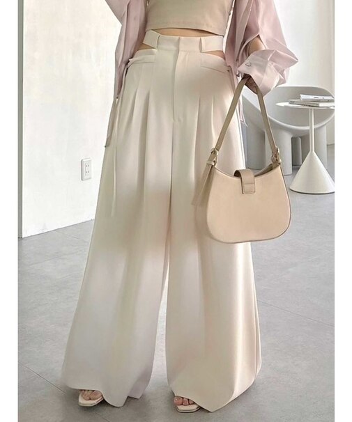 サイドオープンパンツ