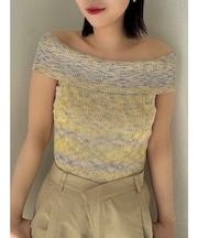 【WEB限定】2wayオフショルニットトップス