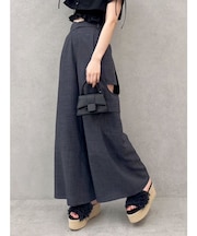 サイドオープンカーゴワイドパンツ