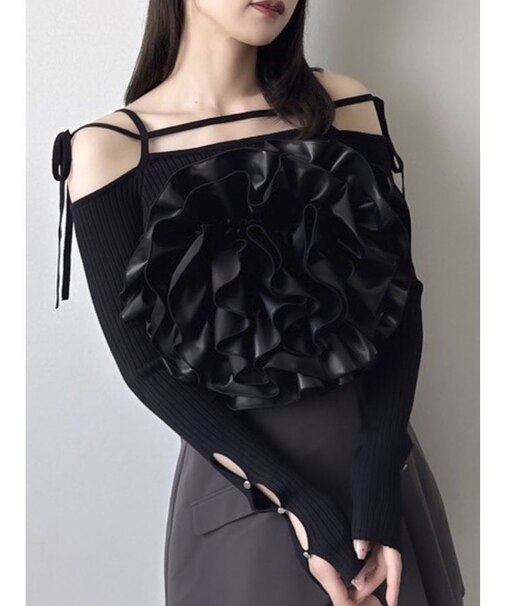 モチーフフラワービスチェ