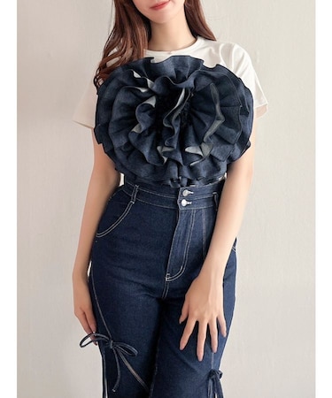 モチーフフラワービスチェ