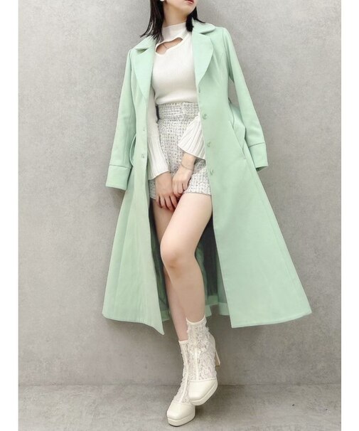 テーラーカラードレスコート