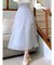ランダムシアープリーツティアードスカート