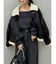 ボアコンパクトショートブルゾン