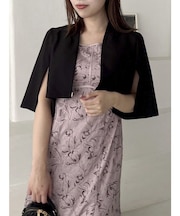 ノーカラーボレロジャケット