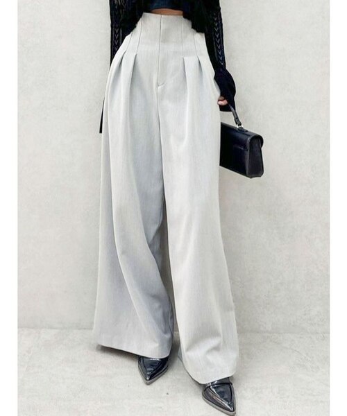 ハイウエストワイドパンツ｜ダズリンの通販｜&mall（アンドモール