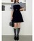 レイヤードシャツミニワンピース
