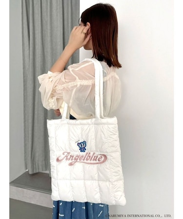 【ANGEL BLUEコラボ】dazzlinキルティングトートバッグ
