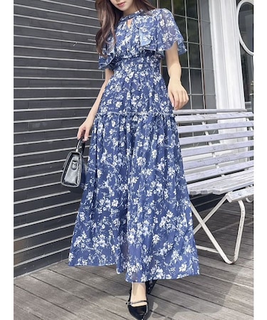 【復刻】Watercolorflowerワンピース
