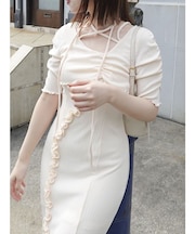 アシメレイヤードカットワンピース
