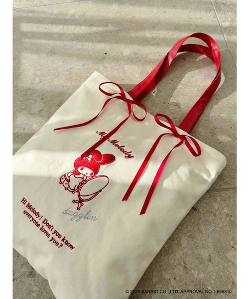 メロクロコラボ】ツインリボンキャンバストートバッグ｜ダズリンの通販