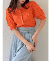 【POLO BCSコラボ/再生産】ポロカーデニットトップス
