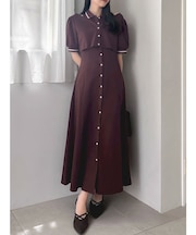 【POLO BCSコラボ/再生産】レイヤードポロワンピース