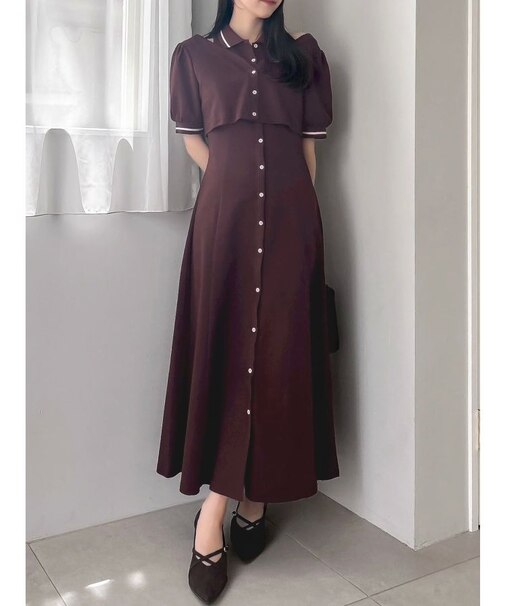 【POLO BCSコラボ/再生産】レイヤードポロワンピース