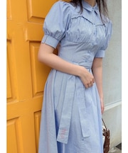 【POLO BCSコラボ/再生産】コルセットスウィッチングシャツワンピース
