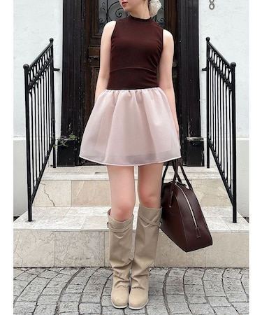 ローライズボンディングワンピース