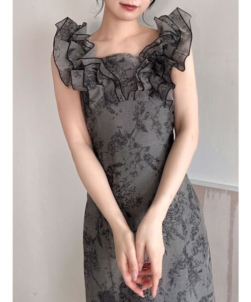 【20周年記念復刻！】カスレフラワーIラインワンピース