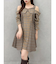 レイヤードイレヘムシャツワンピース