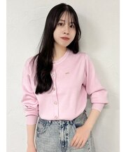 プレートシンプルカーディガン