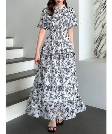 【20周年記念復刻！/再生産】Watercolorflowerワンピース