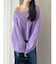 モヘアライクルーズニット
