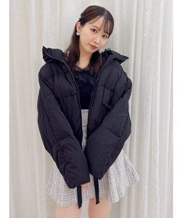 スタンドカラーボリュームダウン