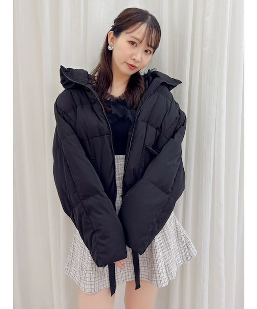 スタンドカラーボリュームダウン