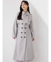 2WAYカラーウールライクトレンチコート