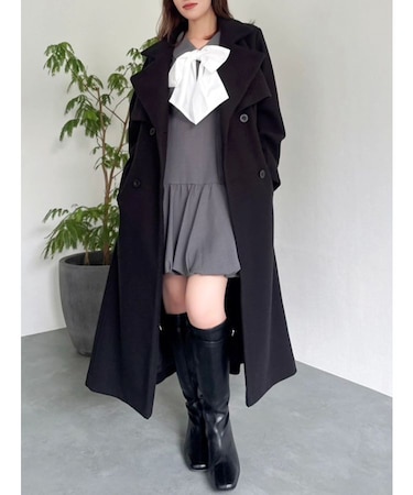 2WAYカラーレディウールコート