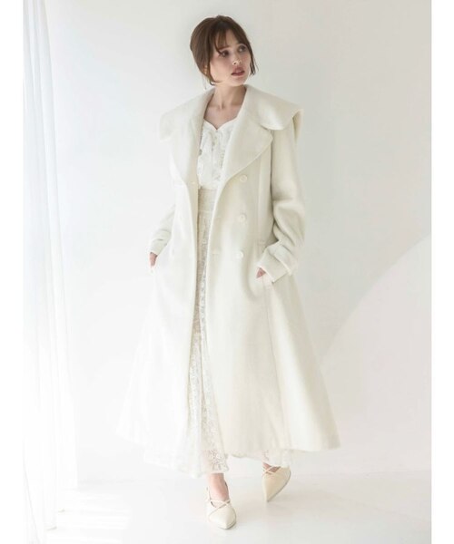 セーラービッグカラーコート　dazzlin Sサイズ　タグ付き　新品未使用 セーラービッグカラーコート dazzlin Sサイズ タグ付き 新品未使用