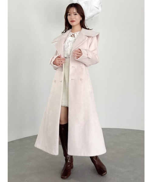 ELLIE ビックカラーコート セーラービッグカラーコート｜ダズリンの通販｜&mall（アンドモール