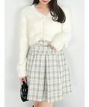 ルミナスカラーショートカーディガン