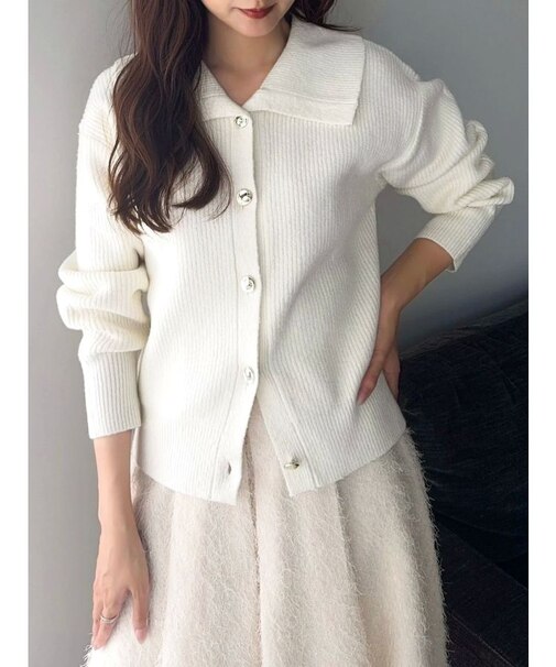 ビックカラーカーデ