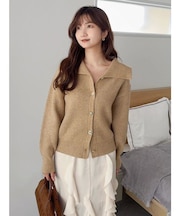 ビックカラーカーデ