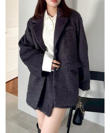 シャギーテーラージャケット