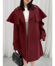 2WAYケープミニトレンチコート