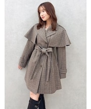 2WAYケープミニトレンチコート