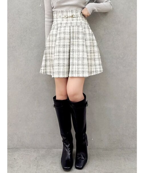 ビットマークフレアミニスカート