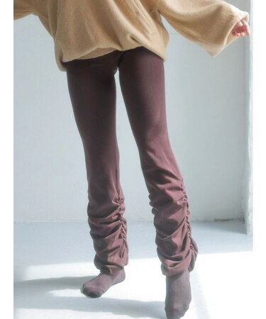 【吉田朱里】温感・セラミド加工くしゅくしゅパンツ