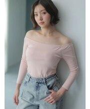 【吉田朱里】温感・セラミド加工カップインオフショルインナー