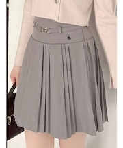 【POLO BCSコラボ】ベルトツキハイウエストプリーツミニスカート