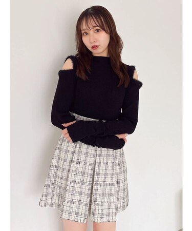 【20周年記念復刻！】オープンエコファースリーブニットトップス